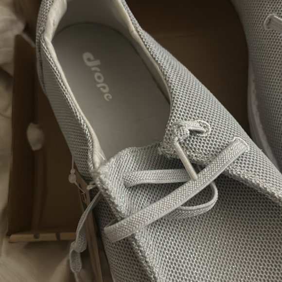 Drope sparkle grey slip on sneakers - Picture 3 of 5